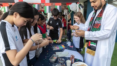 Union Day celebrations at Bloom World Academy. Antonie Robertson/The National