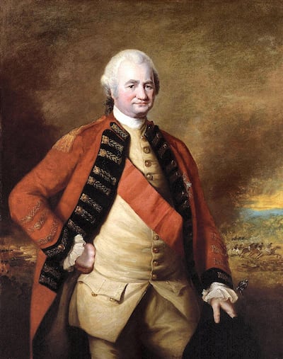Nathaniel Dance, Lord Clive at Plassey, 1811. Courtesy National Portrait Gallery