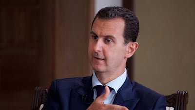 US-led military coalition in Syria has killed more than 100 troops allied with Syrian President Bashar Al Assad, pictured. AP