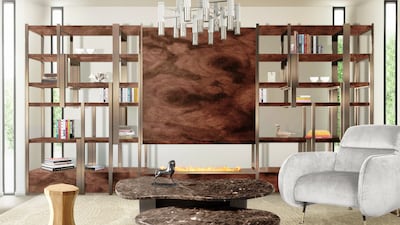 Shades to adopt in 2025 include Mocha Mousse, Pantone's colour of the year, which lends itself well to big-item furniture and flooring. Photo: Caffe Latte