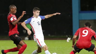 Christian Pulisic of the USA and Borussia Dortmund. Andrea de Silva / Reuters