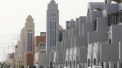 Jumeirah Village Circle in Dubai. An expatriate needs a 25 per cent deposit for a house worth less than Dh5m in the UAE while an Emirati needs a 20 per cent deposit. Jeffrey E Biteng / The National