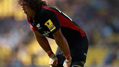 Namibia’s captain, Jacques Burger, has excelled in England for Saracens.