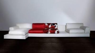 Kenzo Maison's Touareg sectional sofa. Courtesy Aati