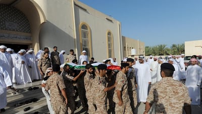 ‘My son is a sacrifice for the love of this great country,’ says the martyr’s father. Mohideen / Al Ittihad