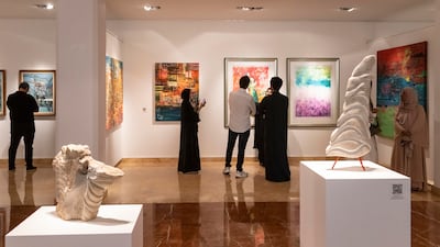 Participating artists were free to choose which of their works would represent them in the exhibition. Antonie Robertson / The National