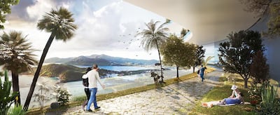 Plans for The Link include more than 120,000 trees and two million plants. Luca Curci