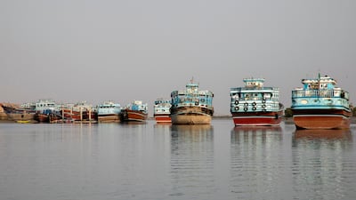 Boats await the opening of the Strait of Hormuz after safe passage was disrupted following the Iranian war. Getty Images