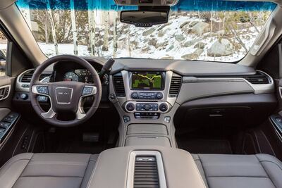 The overall feel from the Yukon's driver's seat is comparable to the GMC Sierra pick-up. GMC