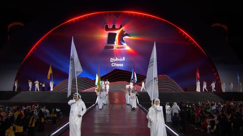 Screen Master Open Masters Games Abu Dhabi opening ceremony - in pictures | The National