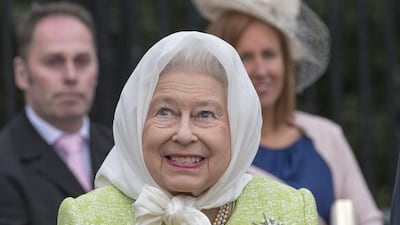 Queen Elizabeth II arrives to light a beacon to celebrate her birthday on April 21 in Windsor, England. Arthur Edwards - WPA Pool / Getty Images