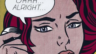 Roy Lichtenstein's Ohhh... Alright... (1964)