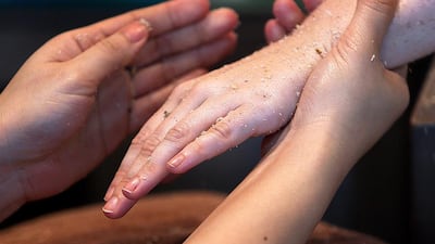 Price-wise, a mani-pedi will set you back between Dh100 and Dh150 for a standard clean and colour. Rebecca McLaughlin Duane