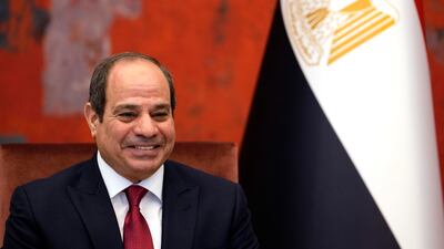 Egyptian President Abdel Fattah El Sisi. AP Photo