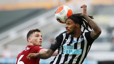 Valentino Lazaro - 5: One of three loan players in Newcastle's starting line-up. A rare start but, like the rest of Newcastle's midfield, spent the game chasing Liverpool shadows. Allowed Mane to cut inside and score the third. Reuters