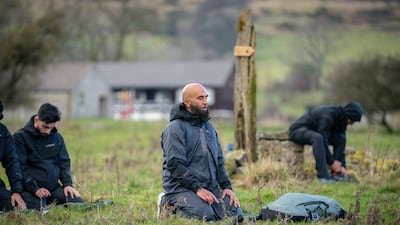 The Muslim Hikers have been using new outdoor prayer mats. Photo: The Romans