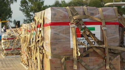 The Ministry of Defence, represented by the Joint Operations Command, is overseeing the delivery of relief aid from the Emirates.