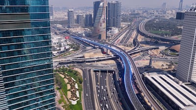 Dubai's transport authority announced the opening of a new bridge near the World Trade Centre on Friday. Photo: Dubai Media Office
