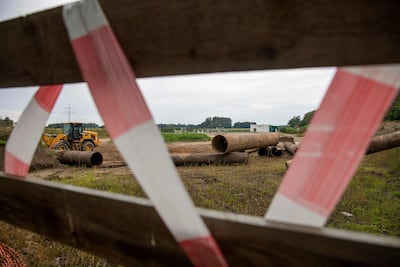 For Germany the termination of the Nord Stream Two gas pipeline was 'a disaster' as the 'whole concept' of building a new German economy was based on the deal, Mr Pieklo said. AFP