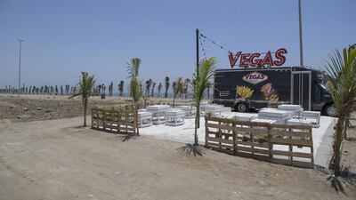 The upgrade plan for a stretch of beachfront in Fujairah includes entertainment facilities, restaurants, shaded seating areas, public toilets and a jogging track. Antonie Robertson / The National