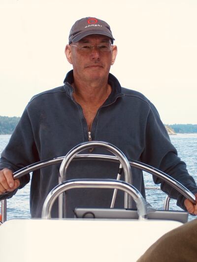 Peter Vine, a former UAE resident who now lives in Ireland, is known for his work on world expos. Photo: Peter Vine