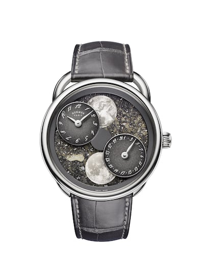 Hermes Arceau L’heure de la lune watch. Photo: Hermes