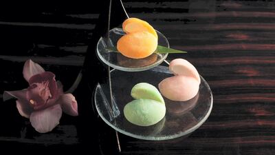 Mochi ice cream, Dh20 at Nobu