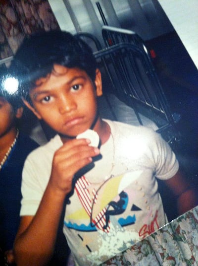 Saroo Brierley aged five. Courtesy Saroo Brierley