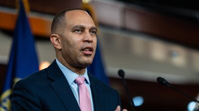 Democrat Hakeem Jeffries was recently elected House minority leader and leader of the House Democratic Caucus. Mr Jeffries has represented New York's 8th congressional district since 2013. Bloomberg