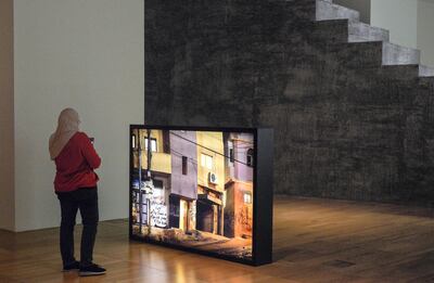 The exhibition aims to bring attention to the plight of all refugees. Khushnum Bhandari for The National