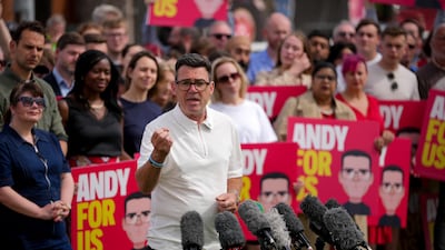 Andy Burnham is just days away from becoming the UK's prime minister. Getty Images
