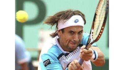 David Ferrer, who beat Jarkko Nieminen yesterday, has never lost in the first round in Paris.
