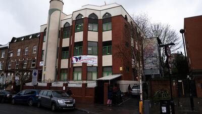 A mosque in Central London, Britain. EPA