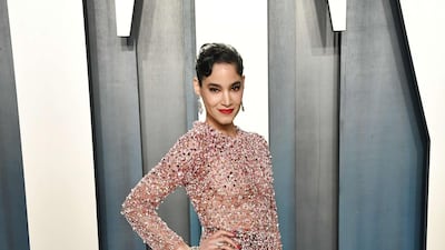 Sofia Boutella at the 2020 Vanity Fair Oscar Party. AFP