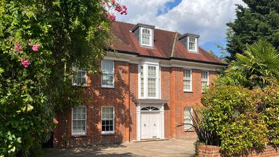 The former property of Saadi Qaddafi in London. Tariq Tahir / The National