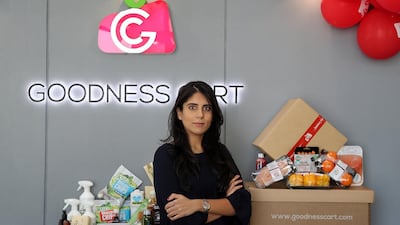 “Goodness Cart at the end of the day is a technology business,” says Ms Pahlajani. Pawan Singh / The National