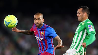 Dani Alves – 7. Felt the words of his mannager during the first half as Barca struggled against the Copa del Rey winners, but then provided the assist with a ball across the box in the 93rd minute. Booked. Getty