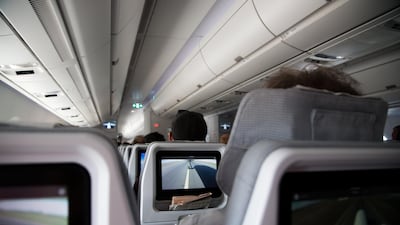 A picture of a man's damaged laptop has reignited the divisive travel debate: to recline or not to recline. Getty Images