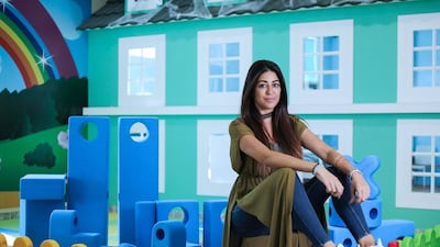 Abeer Al Tamimi spent nine years as a corporate banker before setting up KidsHQ, a children’s play and activity centre. Besa for The National