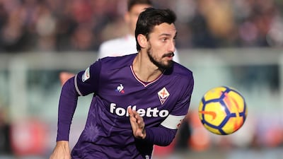 Davide Astori started his career at AC Milan, was the captain the Fiorentina and made 14 appearances for Italy. Gabriele Maltinti / Getty Images