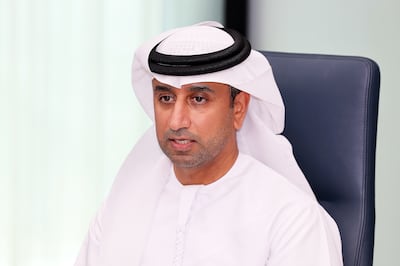 Fahad Al Hassawi, chief executive of du. Pawan Singh / The National