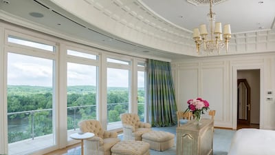 The view from the main bedroom