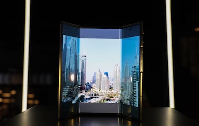 It's hard to imagine how massive the TriFold would have been years ago. Chris Whiteoak / The National