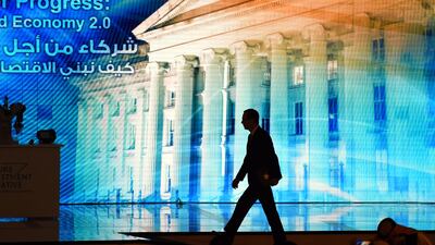 The three-day Future Investment Initiatives conference in Riyadh is playing host to A-list investors and business leaders. fayez Nureldine/AFP