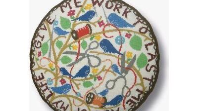 Rob Ryan tapestry kit. Courtesy of Clothskit