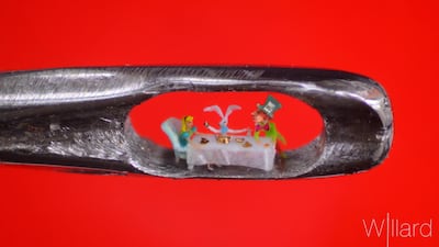 Mad Hatter Courtesy Willard Wigan