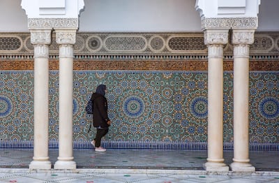 The Grand Mosque of Paris is located adjacent to the Jardin des Plantes botanical garden and National Museum of Natural History. Photo: Ronan O'Connell