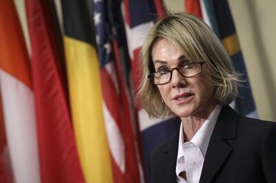 US Ambassador to the United Nations Kelly Craft. AFP