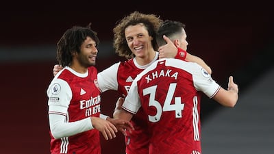 David Luiz 6 – Slowed down Arsenal’s play in possession at times and tried to be clever with the long pass, but ultimately did his job. PA