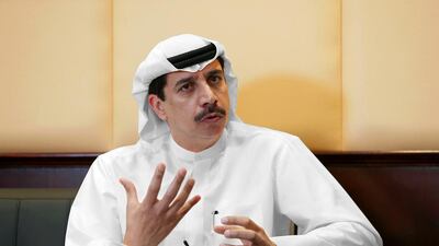 Essa Kazim, chairman of Borse Dubai. Pawan Singh / The National